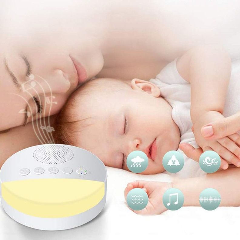 Máquina Monitor Bebe Sonido Portátil Ruido Sueño Rondon-6