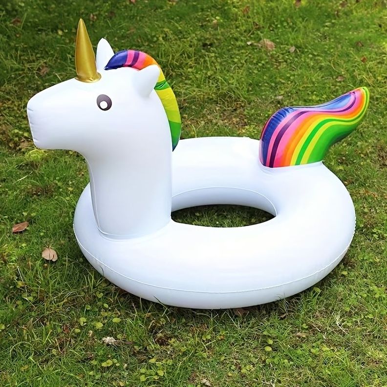 Inflable Piscina Anillo Natación Unicornio Niñas Rondon-7