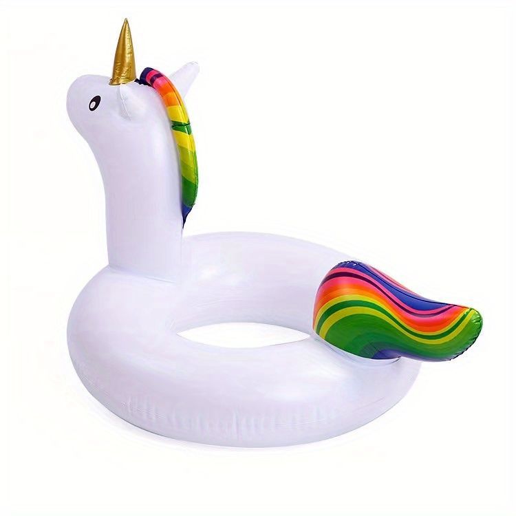 Inflable Piscina Anillo Natación Unicornio Niñas Rondon-8