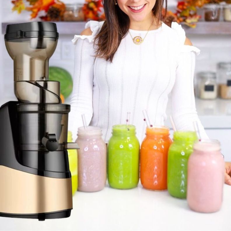 Exprimidor Jugo Extractor Compacto Multifuncional Jhn-4