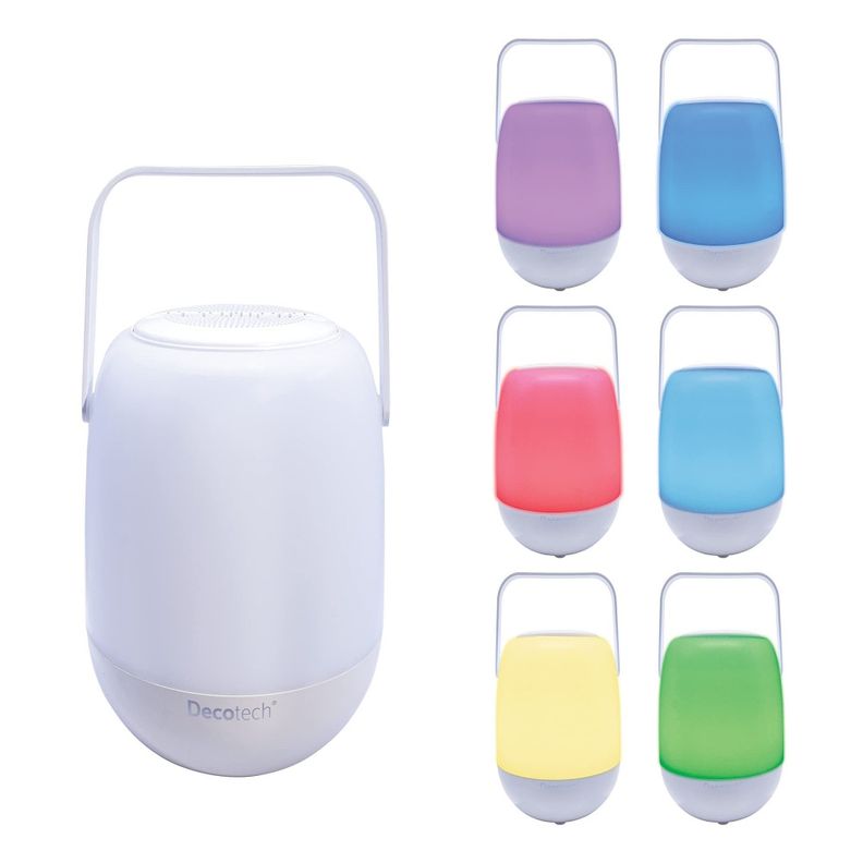 Altavoz Usb Bluetooth Aux Luz Colores Musica Portatil Rondon-1