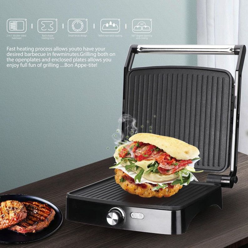 Sandwichera Tostadora Pan Coccion Calidad Rondon-6