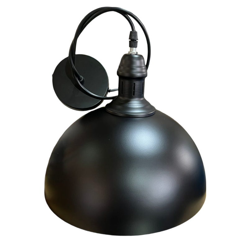 LÁMPARA COLGANTE Pantalla Metal Estilo Retro Industrial-1