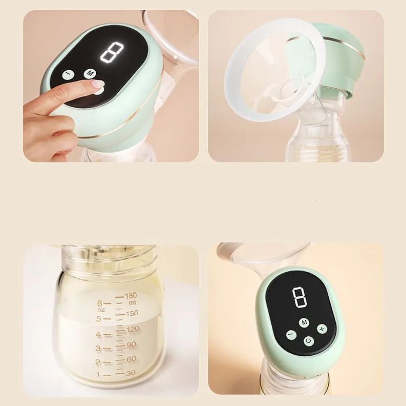 Extractor Leche Manual Silicona Portátil Manos Libres Rondon-6