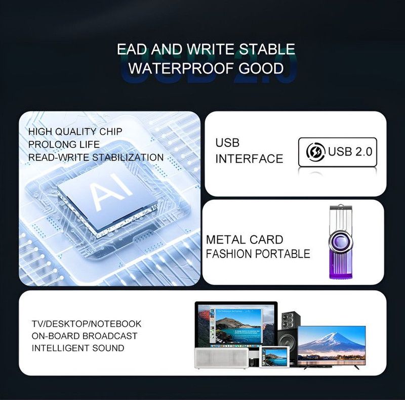 Set 6 Unidades Lector Tarjeta Memorias Usb Pendrive Lau-7