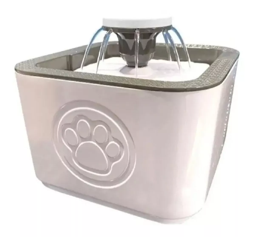 Bebedero Gatos Perros Usb Mascota Fuente Rondon-0