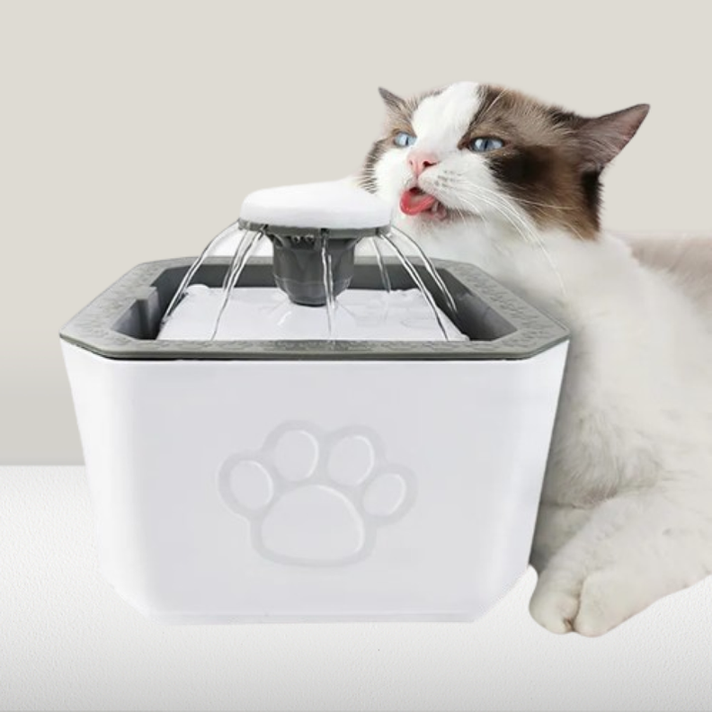 Bebedero Gatos Perros Usb Mascota Fuente Rondon-8