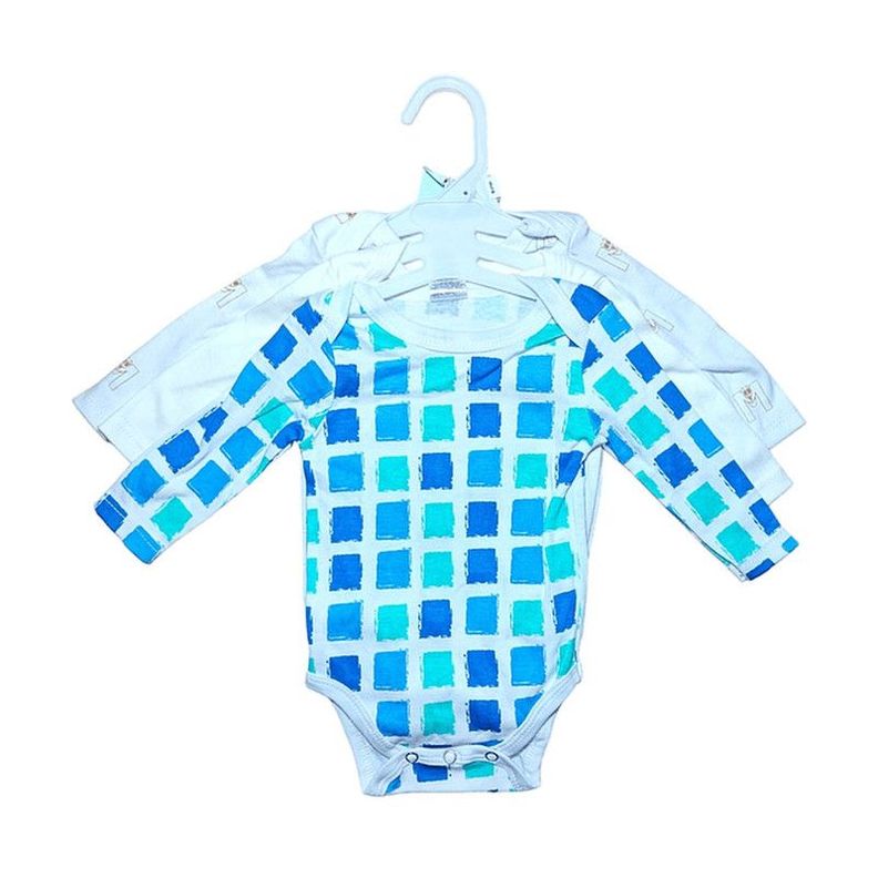 Bodys Estampados Manga Larga Algodón Bebes Suave Rondon-1
