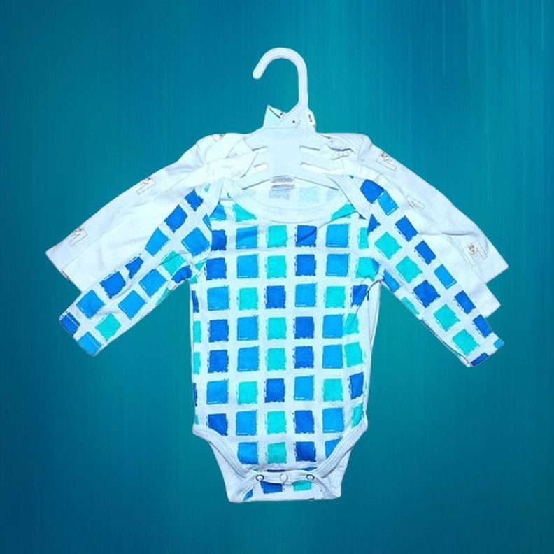 Bodys Estampados Manga Larga Algodón Bebes Suave Rondon-5
