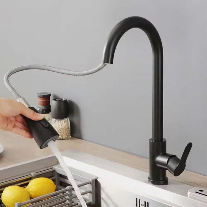Grifo Cocina Extraíble Mezclador Agua Rotación Rondon-5
