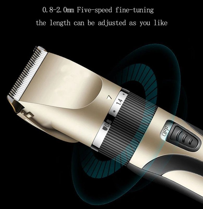 Cortadora Pelo Inalámbrico Eléctrico Barba Recargable Rondon-7