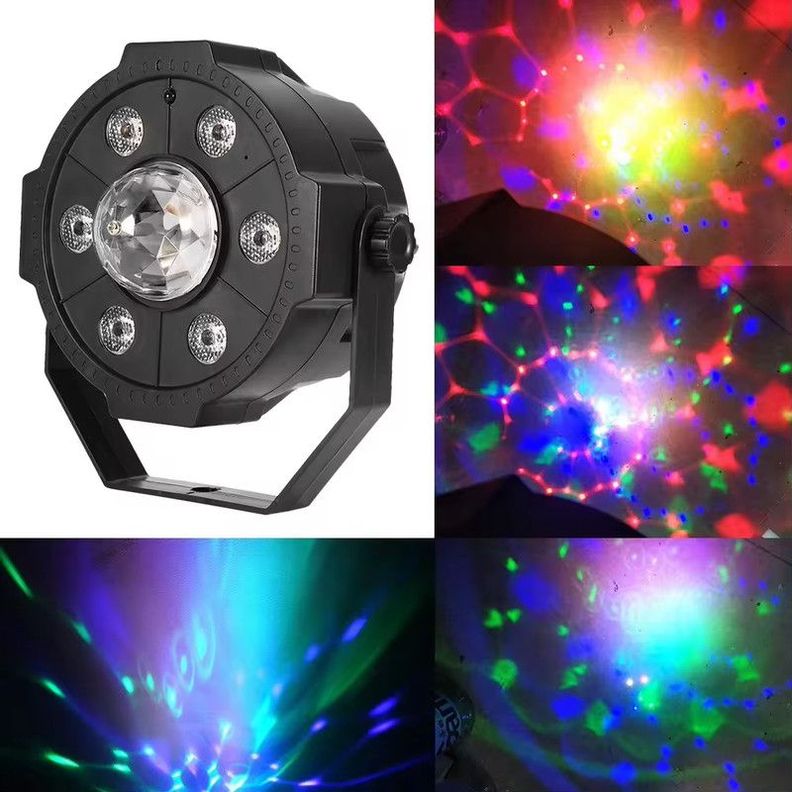 Luz Led Reflector RGBW Par LED Luz Disco Fiesta Rondon-2