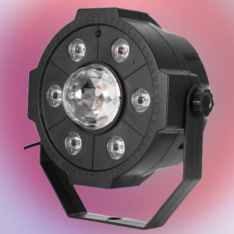 Luz Led Reflector RGBW Par LED Luz Disco Fiesta Rondon-4