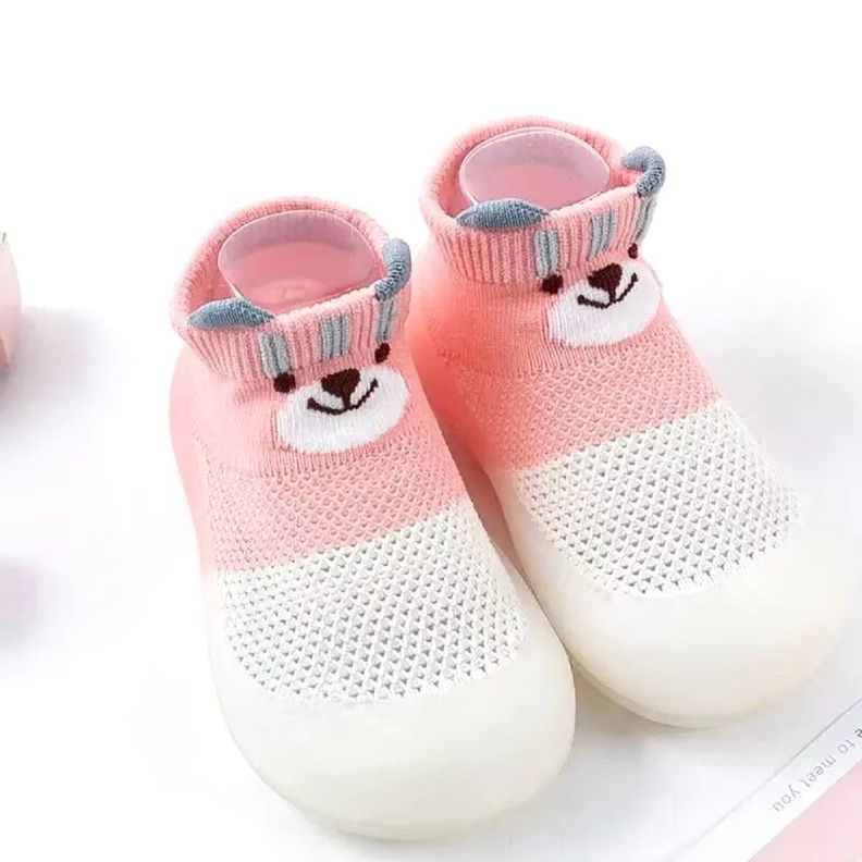 Set de 2 Zapato Antideslizante Calcetín Bebé Suave Jhn-5