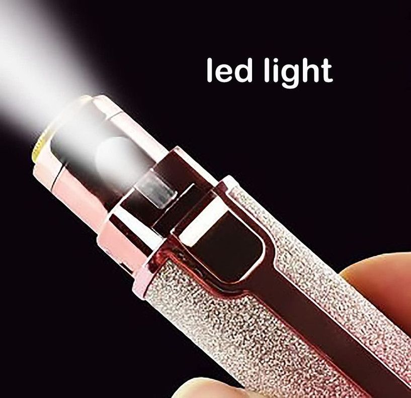 Lápiz Labial Facial Eléctrico 2 En 1 Mujer USB Rondon-1