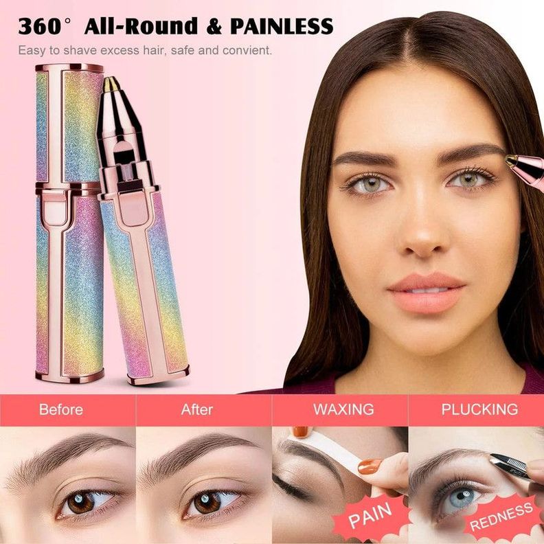 Lápiz Labial Facial Eléctrico 2 En 1 Mujer USB Rondon-4