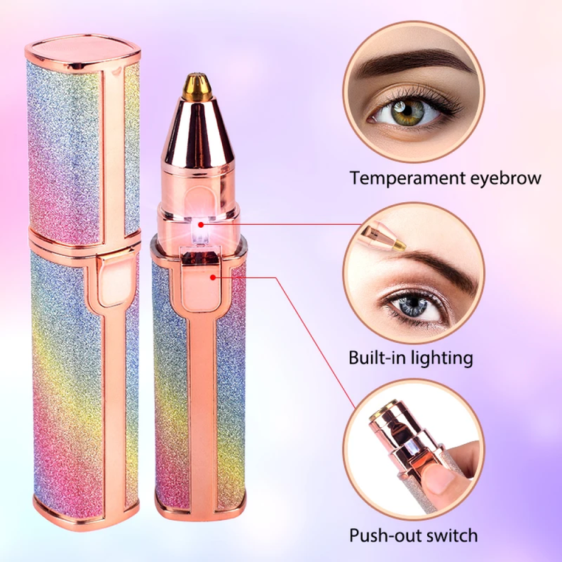 Lápiz Labial Facial Eléctrico 2 En 1 Mujer USB Rondon-6