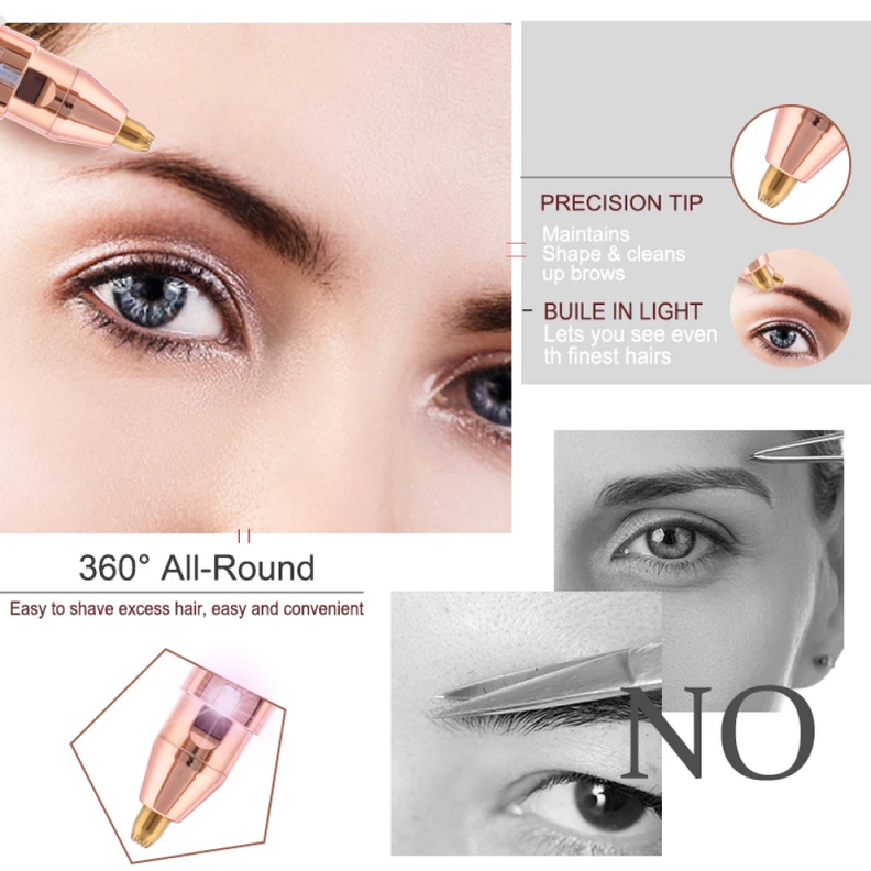 Lápiz Labial Facial Eléctrico 2 En 1 Mujer USB Rondon-7