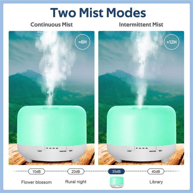 Difusor Humidificador Aroma difusor Ultrasónico Hogar Rondon-2