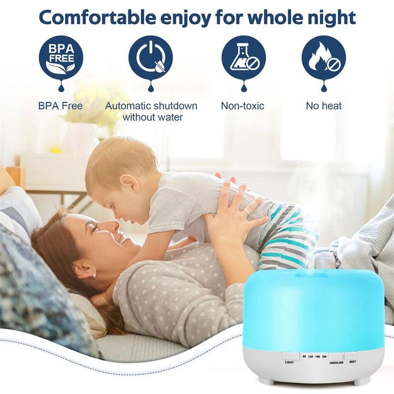 Difusor Humidificador Aroma difusor Ultrasónico Hogar Rondon-4