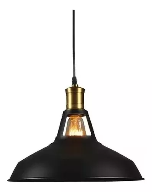 Lampara Colgante Vintage Retro  Acrilico Lau-0