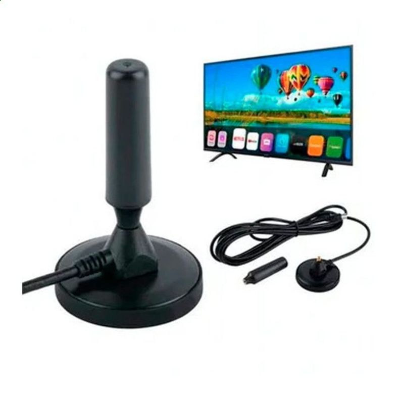 Antena HD Televisión Digital Antena Amplificada Interna Jer-8