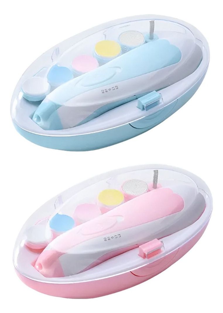 Kit Lima Uñas Bebés Cortaúñas Pulidora Versátil Cuidado Jhn-1