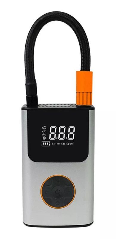 Compresor Aire Bomba Neumático Pantalla Led Lau-7