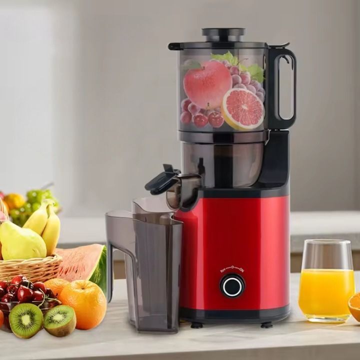 Extractor Zumos Verduras Licuadora Prensado Frío Tolva Jhn-3