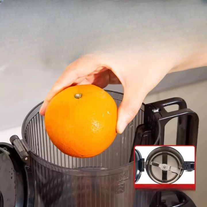Extractor Zumos Verduras Licuadora Prensado Frío Tolva Jhn-4