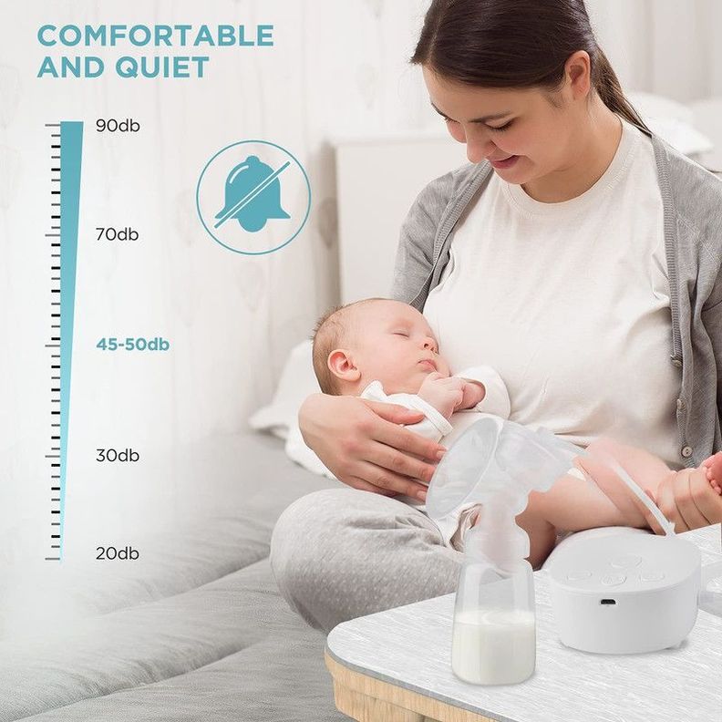 Extractor Leche 9 Modos Biberon Portatil Mama Bebe Lau-7