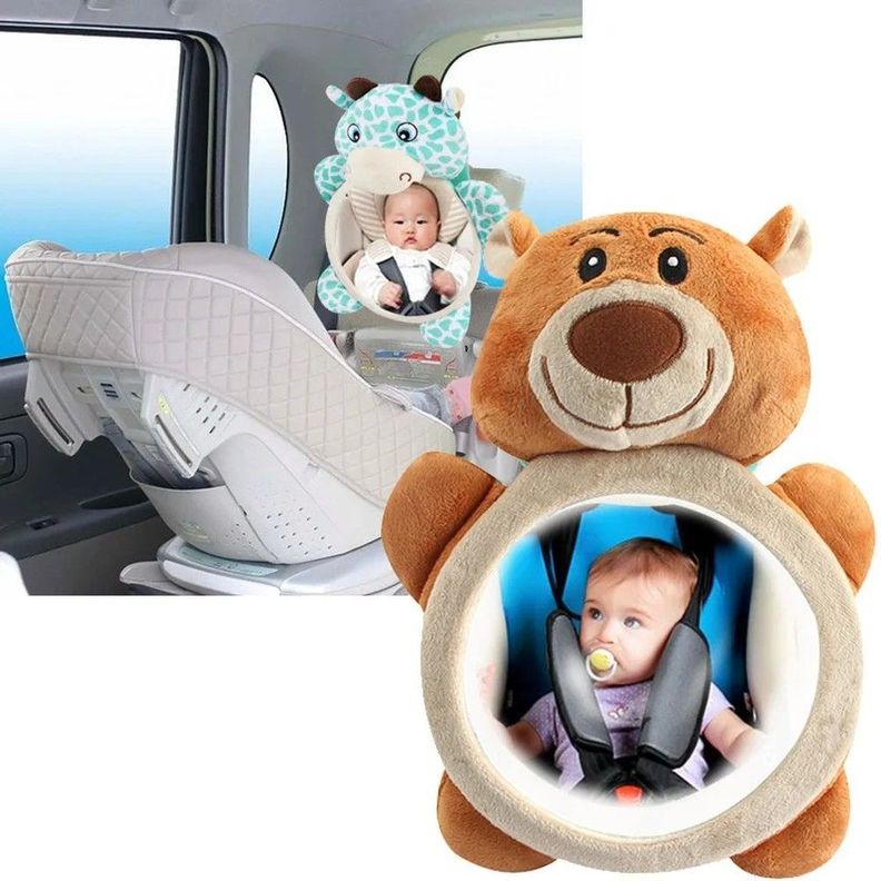 Espejo Retrovisor Coche Asiento Trasero Bebe Rondon-5