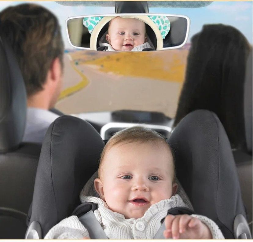 Espejo Retrovisor Coche Asiento Trasero Bebe Rondon-6