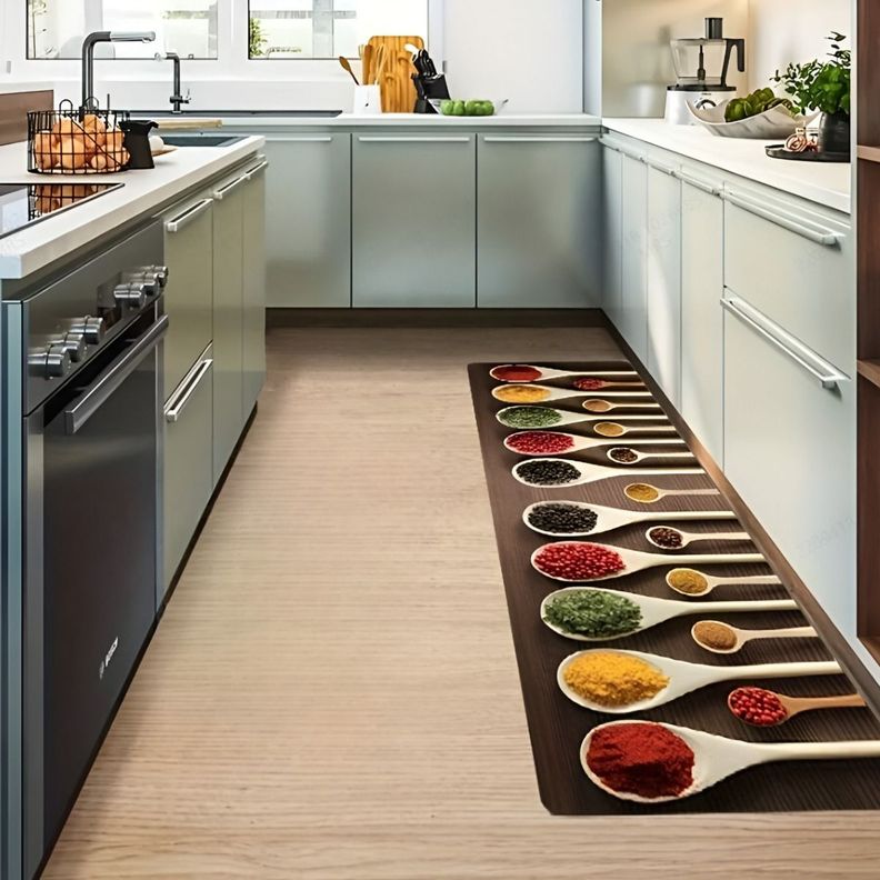 Alfombra Cocina 2 Piezas Decorativa Antideslizante Jhn-3