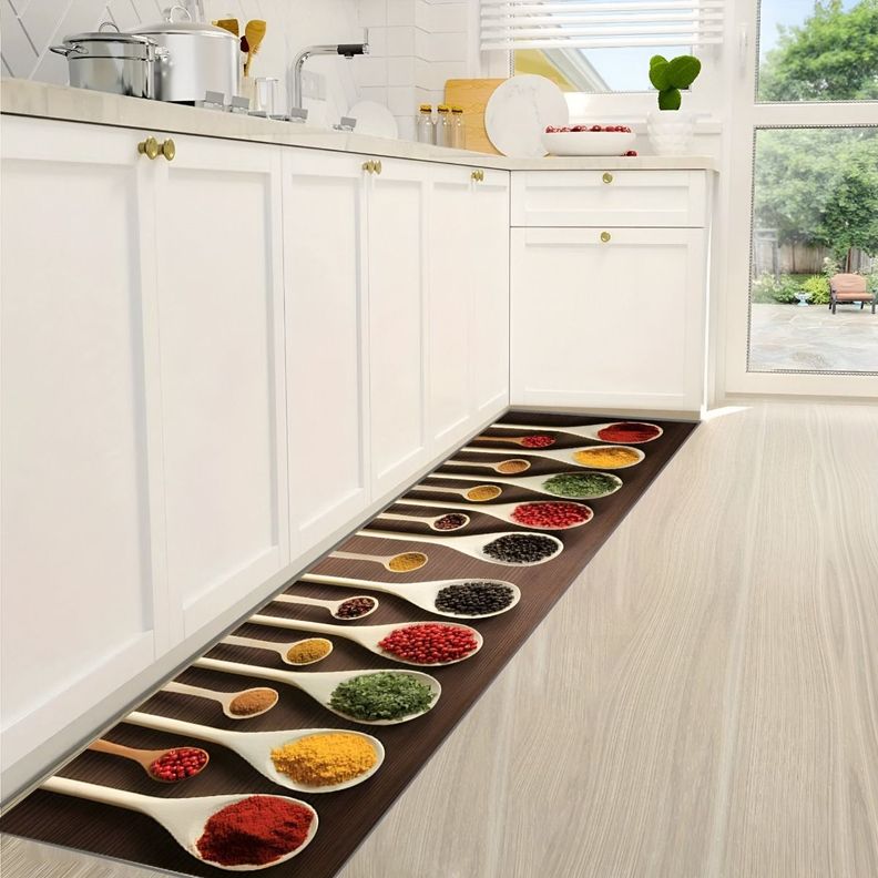 Alfombra Cocina 2 Piezas Decorativa Antideslizante Jhn-6