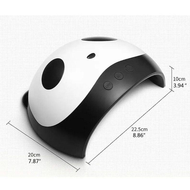 Lámpara Uñas UV Panda Led Lámpara Belleza Rondon-1