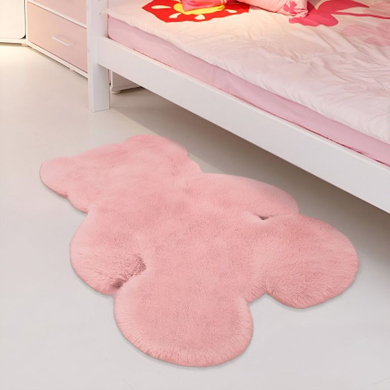 Alfombra Oso Rosa Suave Entrada Dormitorio Decoración Jhn-1