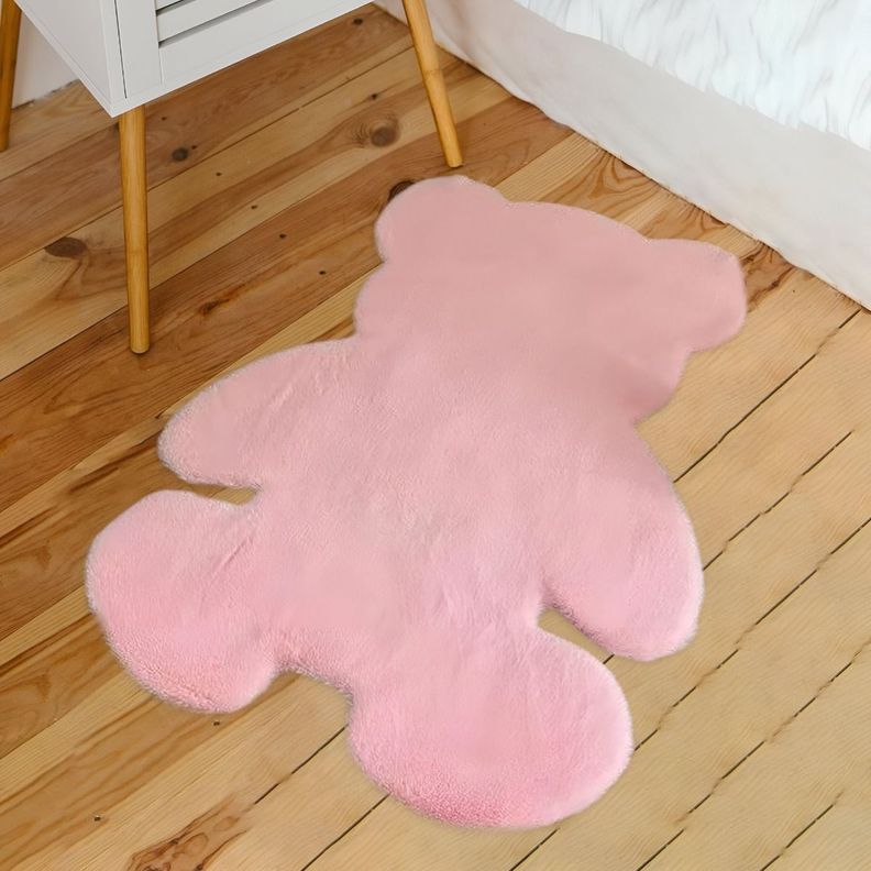 Alfombra Oso Rosa Suave Entrada Dormitorio Decoración Jhn-2
