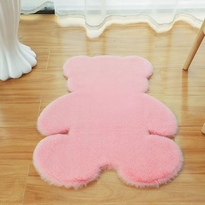 Alfombra Oso Rosa Suave Entrada Dormitorio Decoración Jhn-4