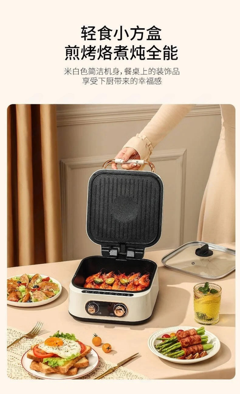 Olla Multifuncional Aspirado Freir Hornear Alimento Rondon-1