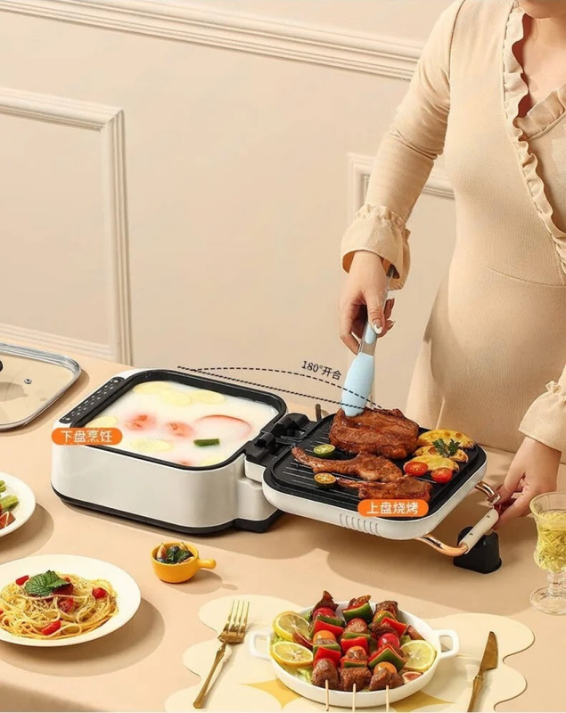 Olla Multifuncional Aspirado Freir Hornear Alimento Rondon-2