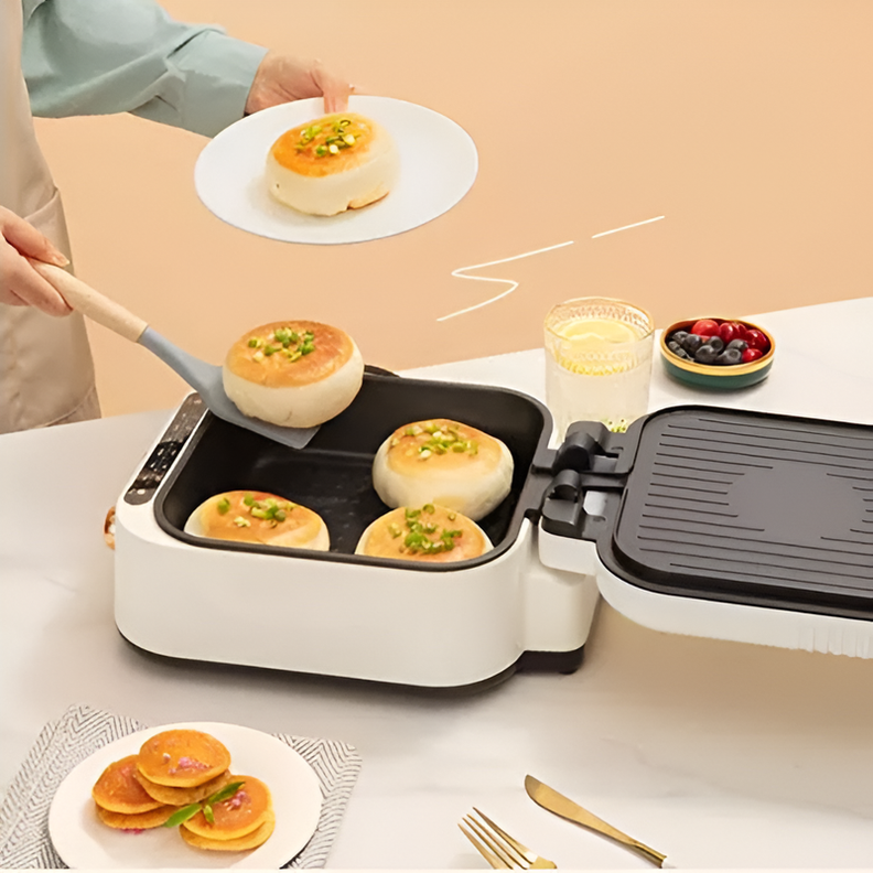 Olla Multifuncional Aspirado Freir Hornear Alimento Rondon-5