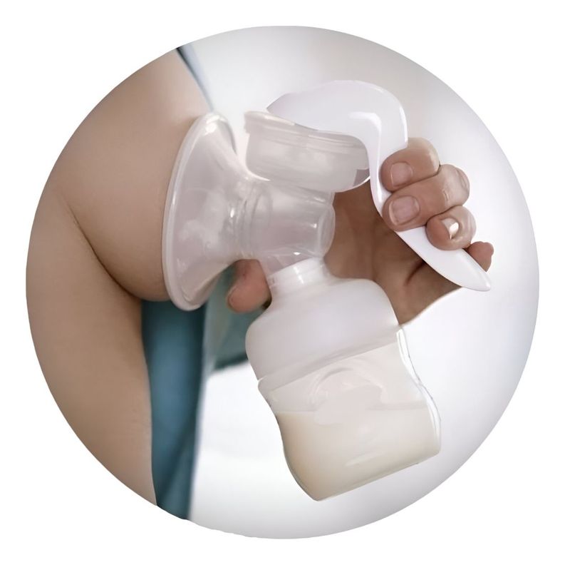 Sacaleche Extractor Manual Leche Materna Bebés Portátil Jhn-1