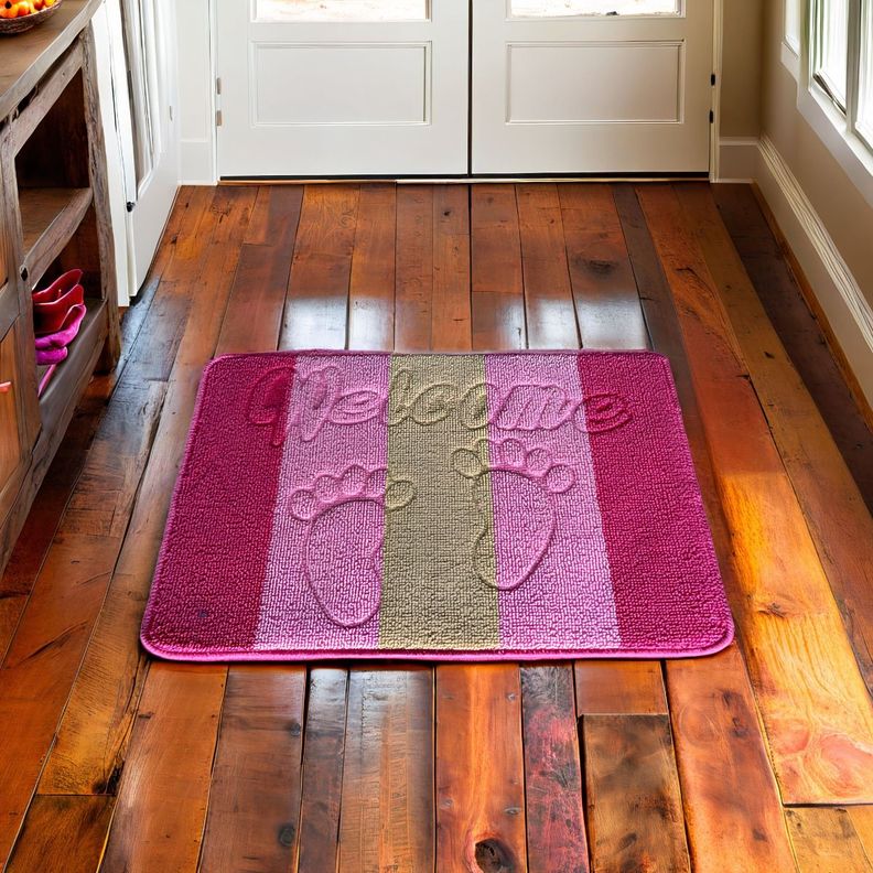 Set de 3 Alfombra Suave Puerta Absorción Antideslizante Jhn-1