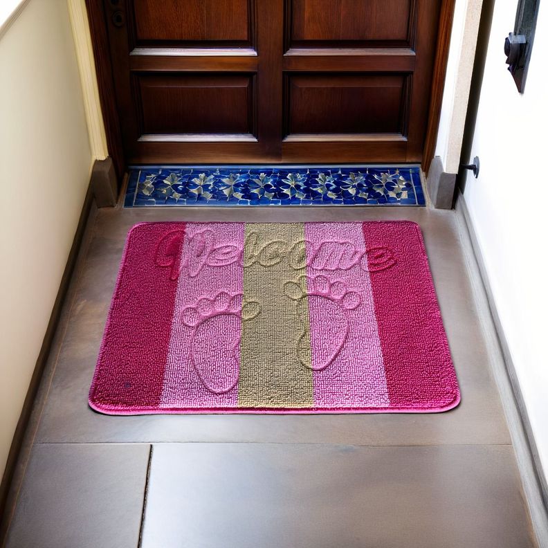 Set de 3 Alfombra Suave Puerta Absorción Antideslizante Jhn-2