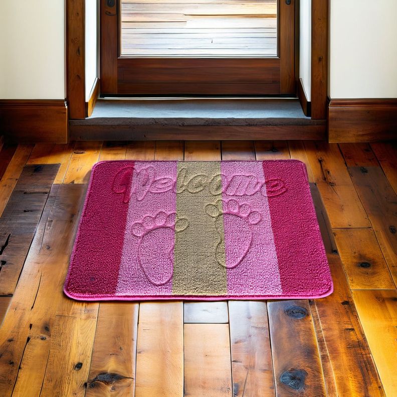 Set de 3 Alfombra Suave Puerta Absorción Antideslizante Jhn-3