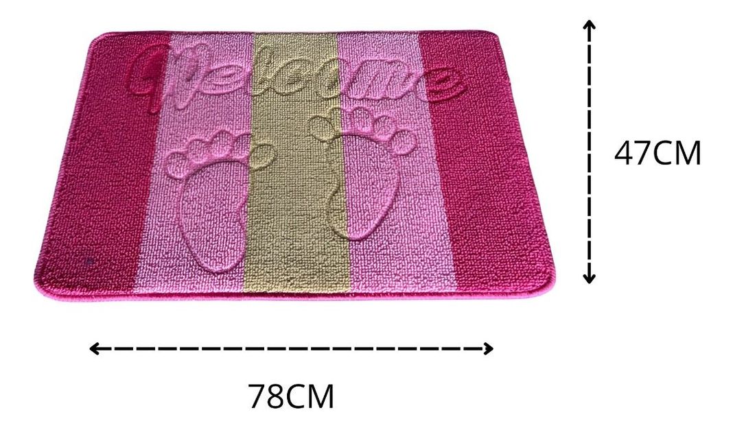 Set de 3 Alfombra Suave Puerta Absorción Antideslizante Jhn-9