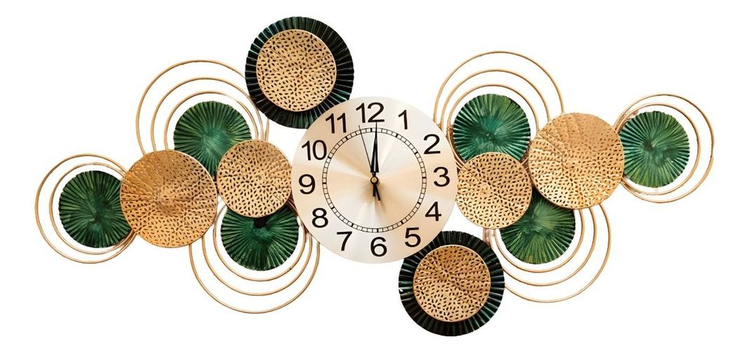 Reloj Pared Moderno Silencioso Decorativo Grande Jhn-0