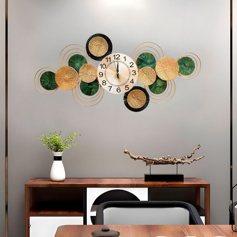 Reloj Pared Moderno Silencioso Decorativo Grande Jhn-7
