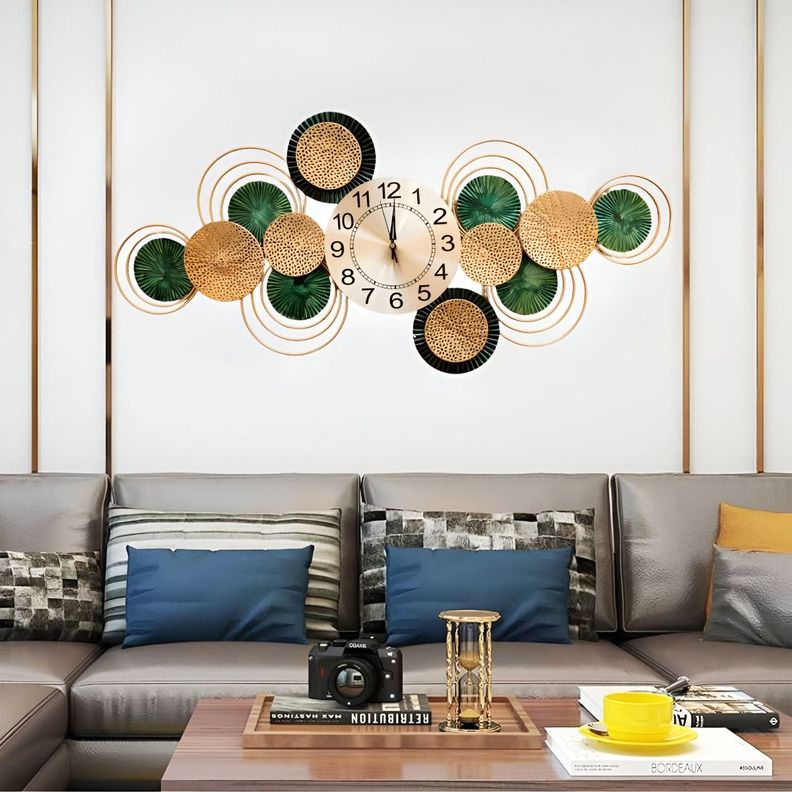 Reloj Pared Moderno Silencioso Decorativo Grande Jhn-8